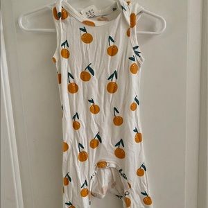 Spearmint Love tank romper